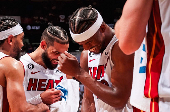  热火巴特勒硬汉本色，迈阿密黑八奇迹延续  